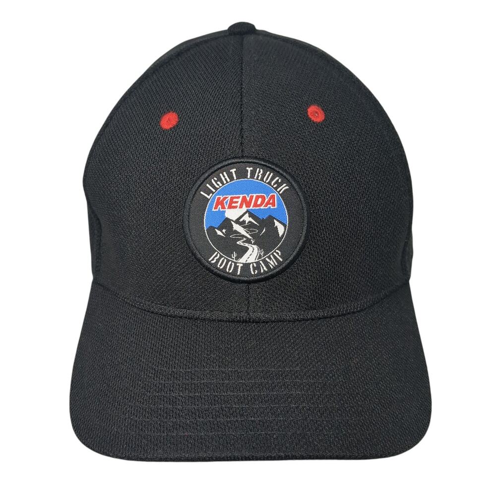Kenda Light Truck Boot Camp Strapback Hat Black One Size Adjustable
